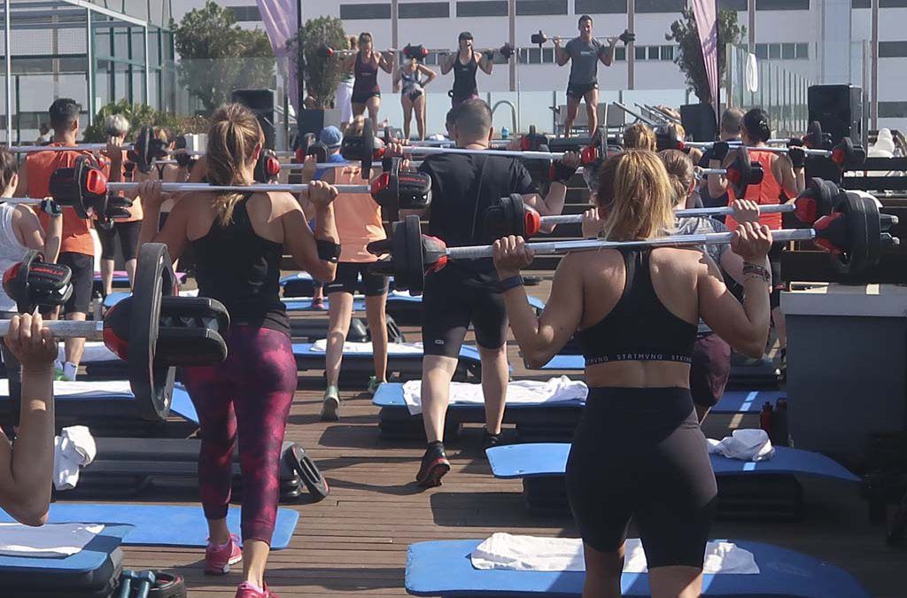 El vídeo i les fotos de les màsters Les Mills a la terrassa