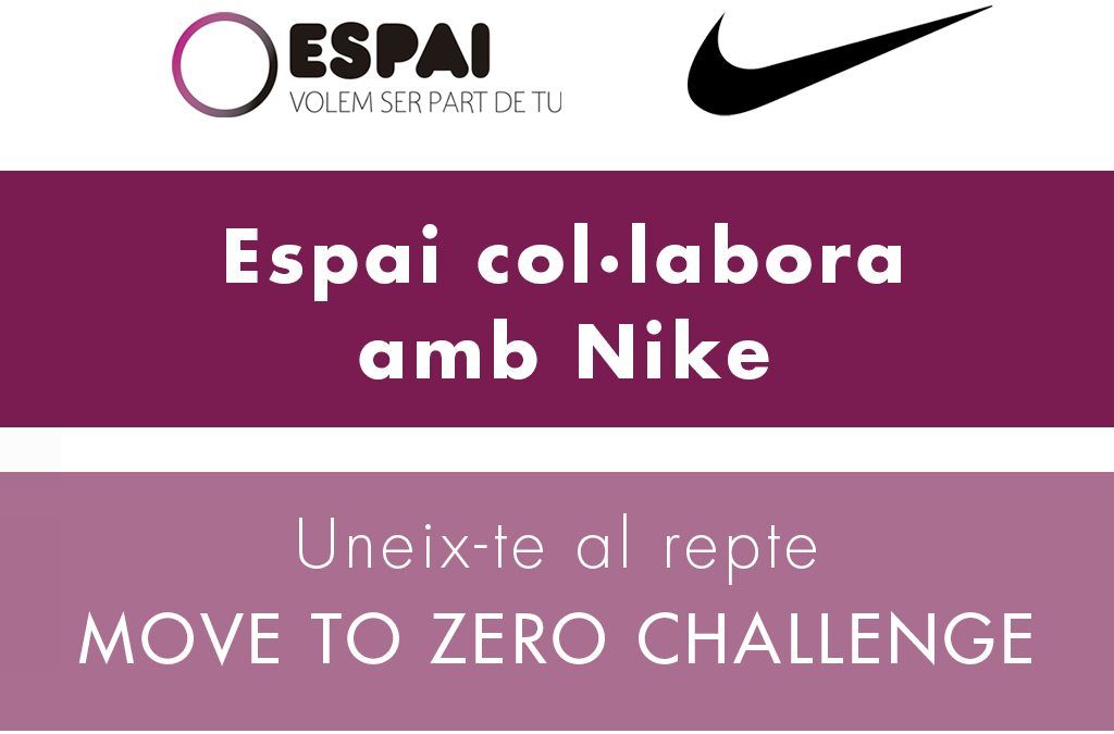 Uneix-te al repte MOVE TO ZERO CHALLENGE de Nike